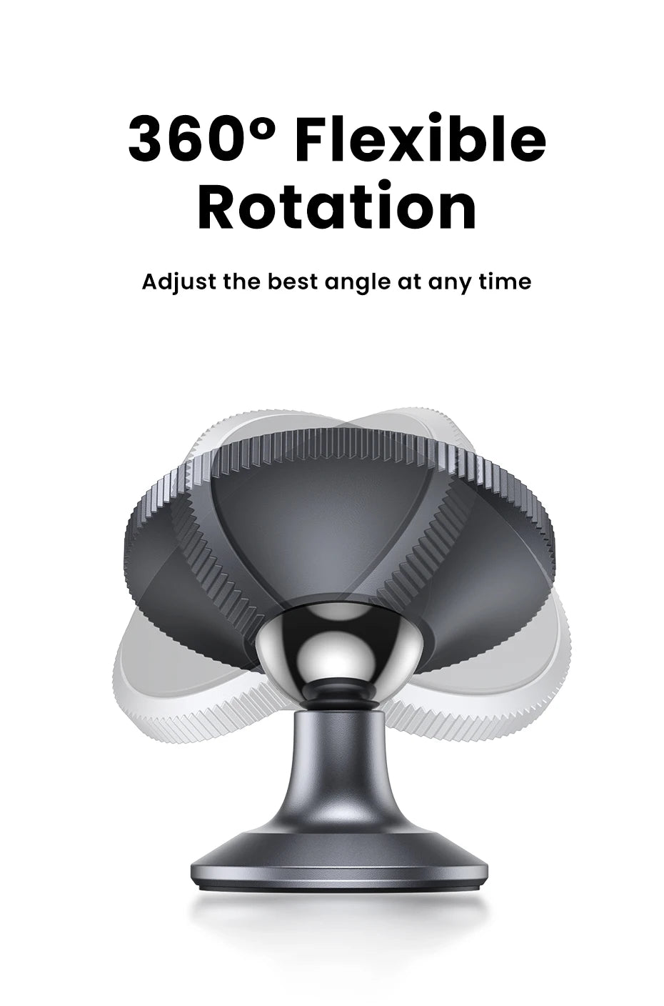 UGREEN Magnetic Car Phone Holder for iPhone 15 14 13 Samsung Xiaomi Car Holder for Phone for Dashboard Mobile Phone Holder Stand