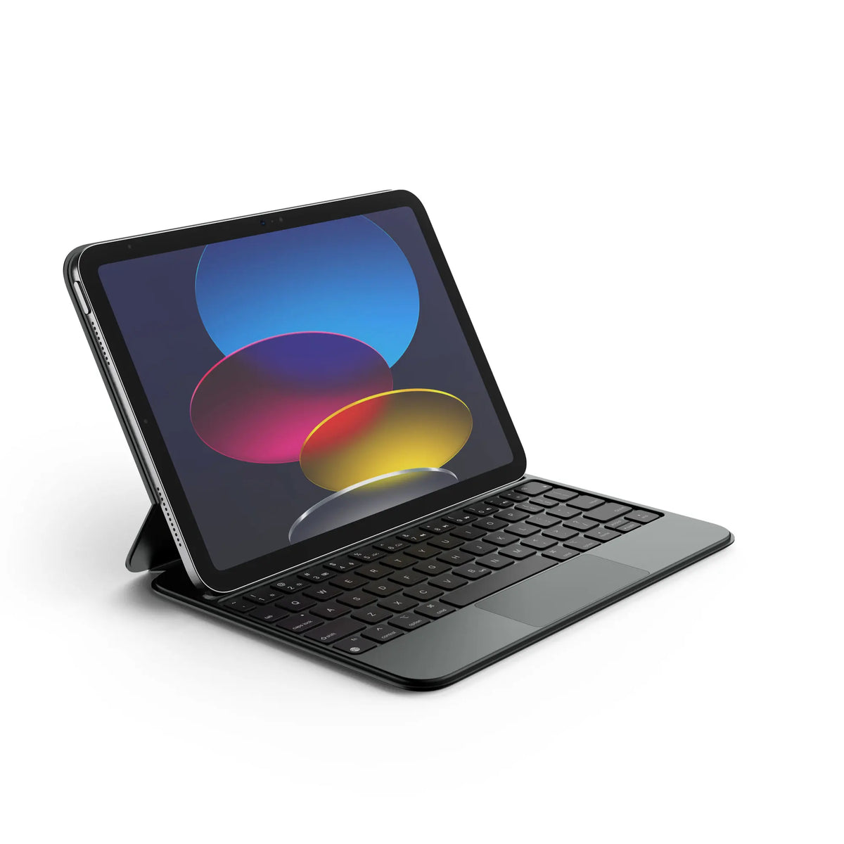 For iPad 11th (A16)/10th Generation Case with Keyboard Ultra-Thin Magnetic Detachable Keyboard Cover MultiTouch Trackpad Backlit