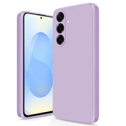 Square Silicone Soft Case For Samsung Galaxy S25 Edge S24 S23 S21 S20 FE S22 Ultra Plus Luxury Matte Back Cover Coque Fundas