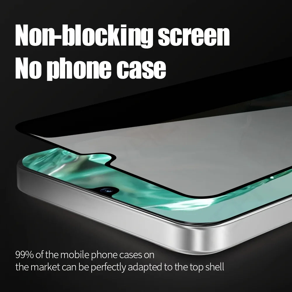 Privacy Screen Protector For iPhone 17 Pro Max 18 Pro 16 15 11 12 13 14 16e Anti-Spy Tempered Glass iPhone 16 Plus 12 Mini XS XR