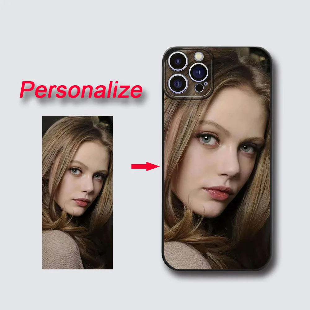 DIY Artists Photos Custom Soft CasesFor iPhone 17 16 15 14 13 12 11 Pro Xs Max SE 2020 2022 XR Air 6 6s 7 8 Plus 16e Back Cover