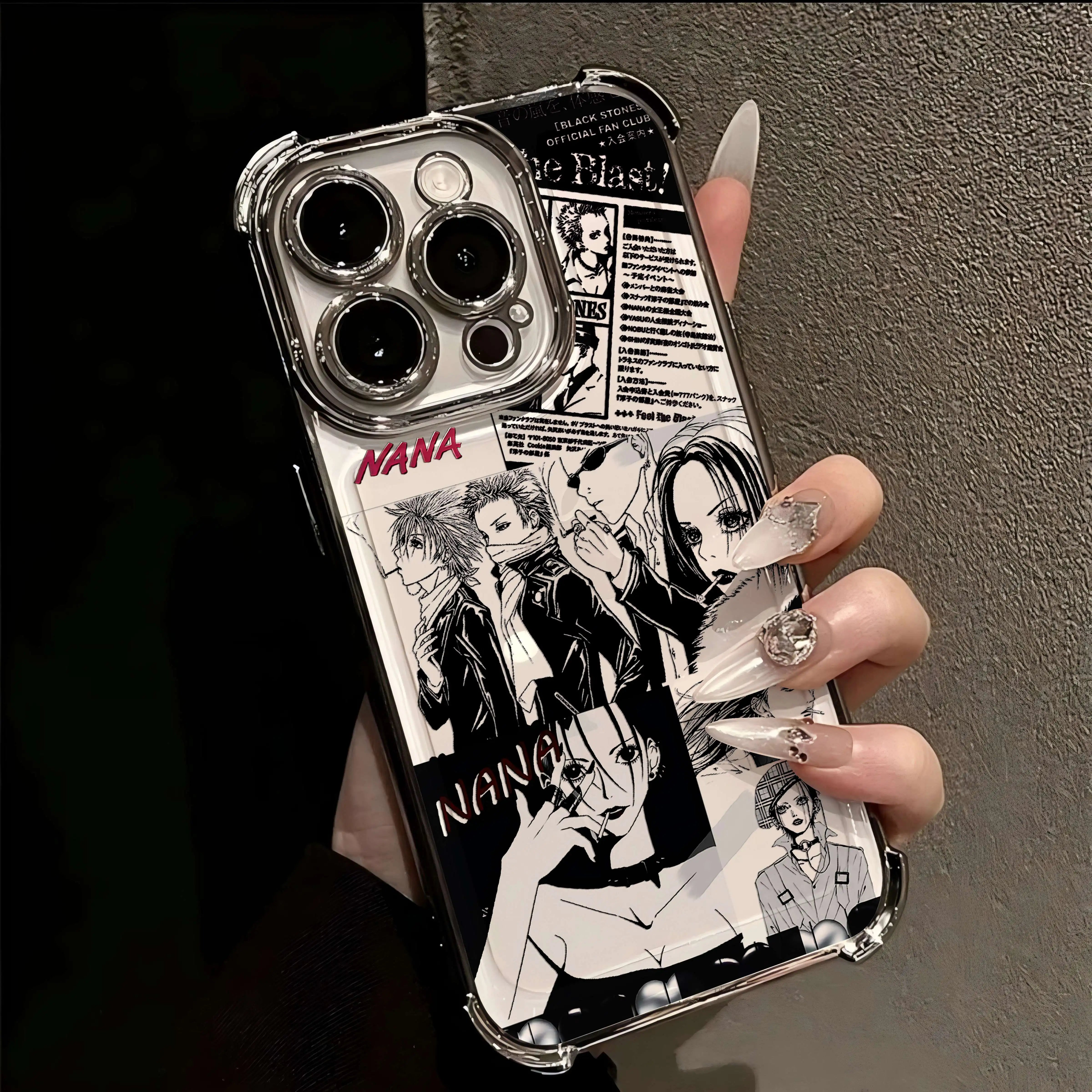 Anime Cool Nanas Osakis Hot Plating Phone Case For IPhone 17 16e 16 15 14 13 12 11 Pro Max X XR XSMax 8 Mini Air Plus Anti-Fall