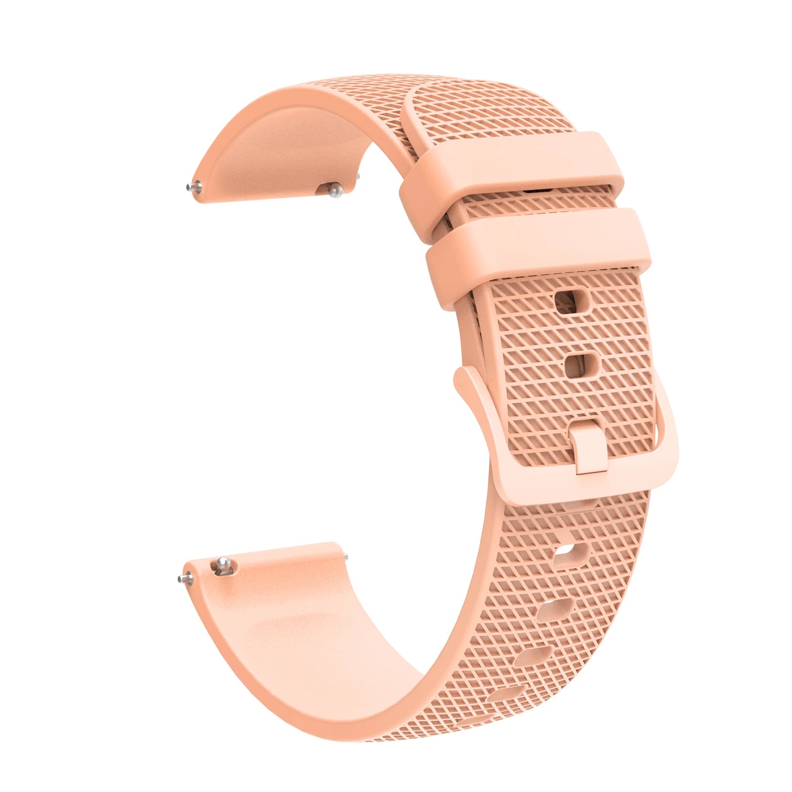 Premium Silicone Watchband WatchStrap Silicone Bracelet Quick Release Rubber Strap WristBand 18mm 20mm 22mm Width Replacement