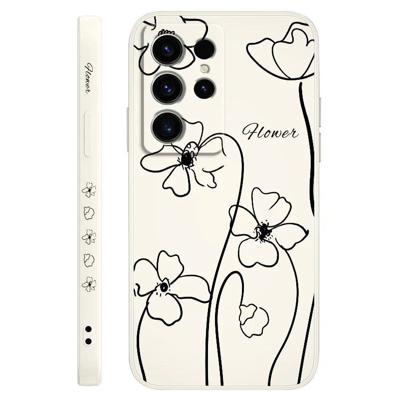 Swaying Grass Phone Case For Samsung Galaxy S25 FE S24 S23 S22 S21 S20 S10 S10E Ultra Plus  Note 20 Ultra Plus Cover