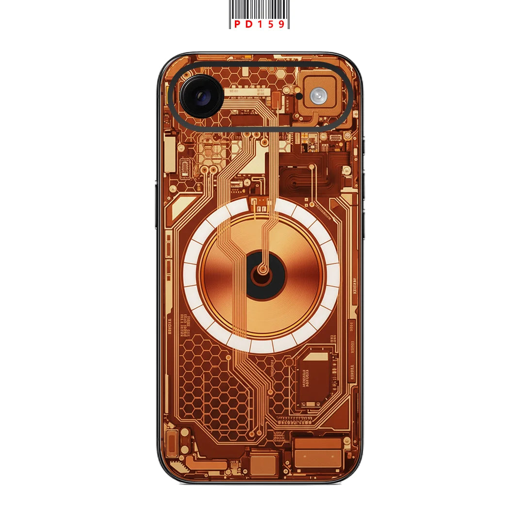 For Apple iPhone 17 Air Full Body Back Cover Decal Skin 3D Town Rear Protective Sticker Film For iPhone Air