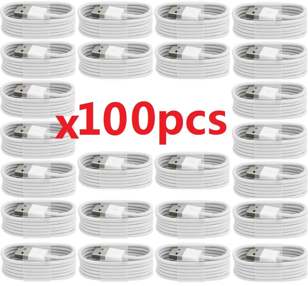 50/100pcs 1M 3FT Type C USB-C Charging Cable For Samsung Galaxy S10 Note 10 S22 S23 Xiaomi Phone 15 15 Pro 16 Plus 16Pro Max