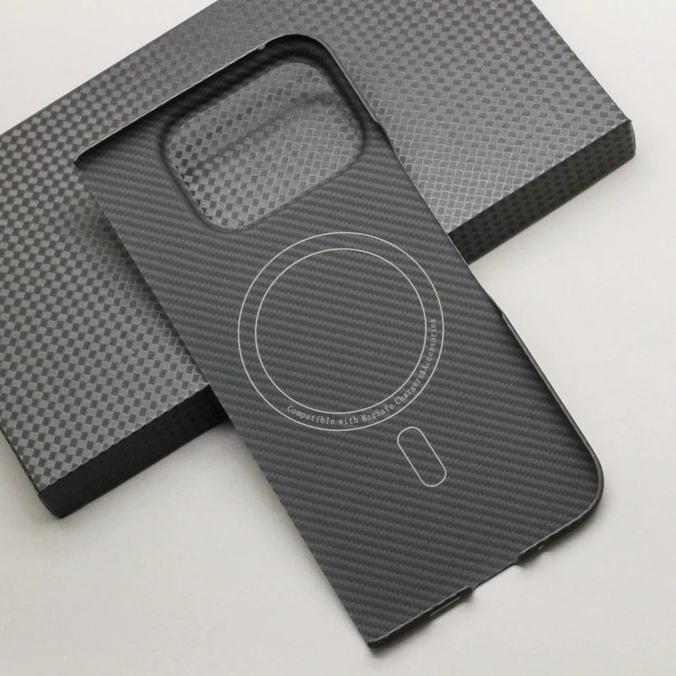 Kevlar Carbon Fiber Magnetic Case for Google Pixel 10 Pro Fold Cover Luxury Aramid Fiber Pixel 10 Pro Fold Magnetic Case
