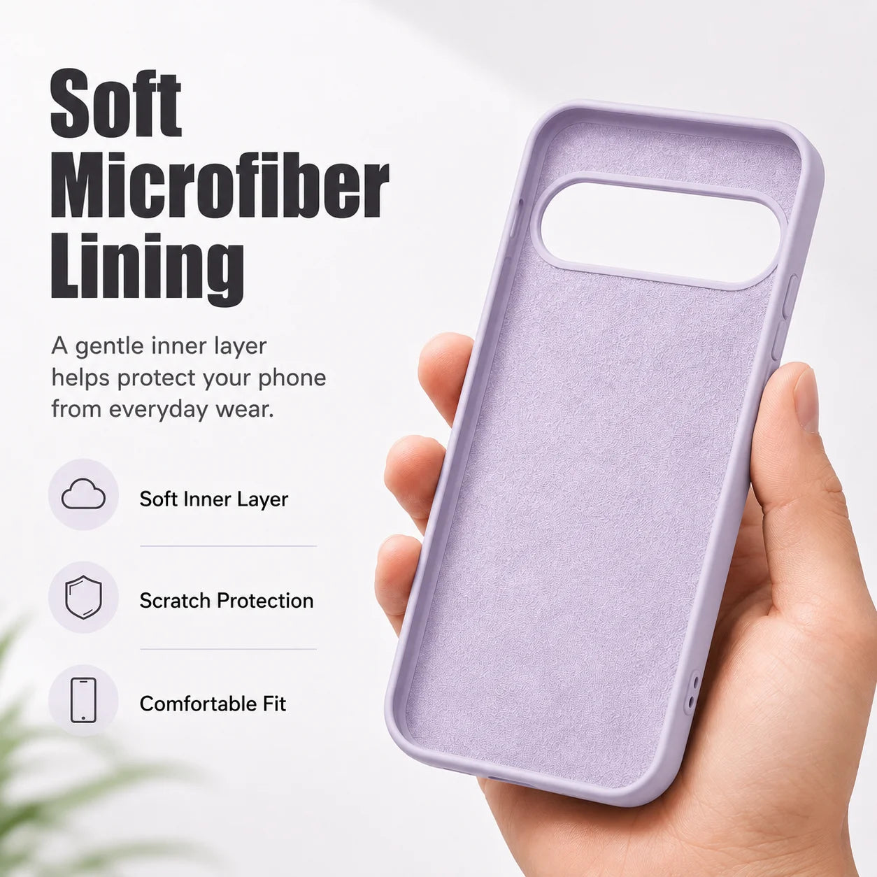 Luxury Shockproof Soft TPU Case For Google Pixel 10 9 8 7 6 Pro XL Microfiber Lining Protective Cover For 8a 7a 6a Accessories