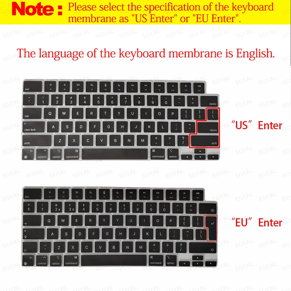 Laptop Case for MacBook Air 15 2025 Cover with Dustproof Plug & Touch Film & Keyboard Cover for MacBook Air Pro M1 M2 M3 M4 Case