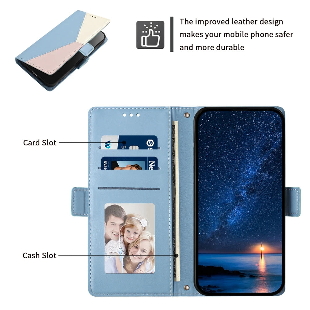 New Magnetic Flip Leather Wallet Card Case For Moto G Stylus Power Play GStylus GPower GPlay 2026 2021 2022 2023 2024 2025 4G 5G