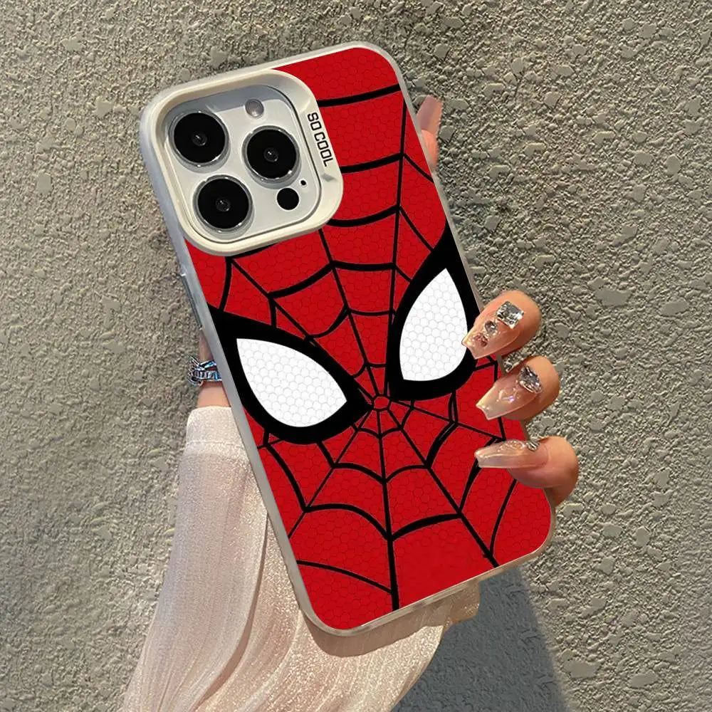Anime Spiders-Man Phone Case for Samsung Galaxy A37 A57 A17 A07 A16 A06 A35 A55 A25 A05S A15 A56 A54 A36 A34 A24 A26 4G 5G Cover