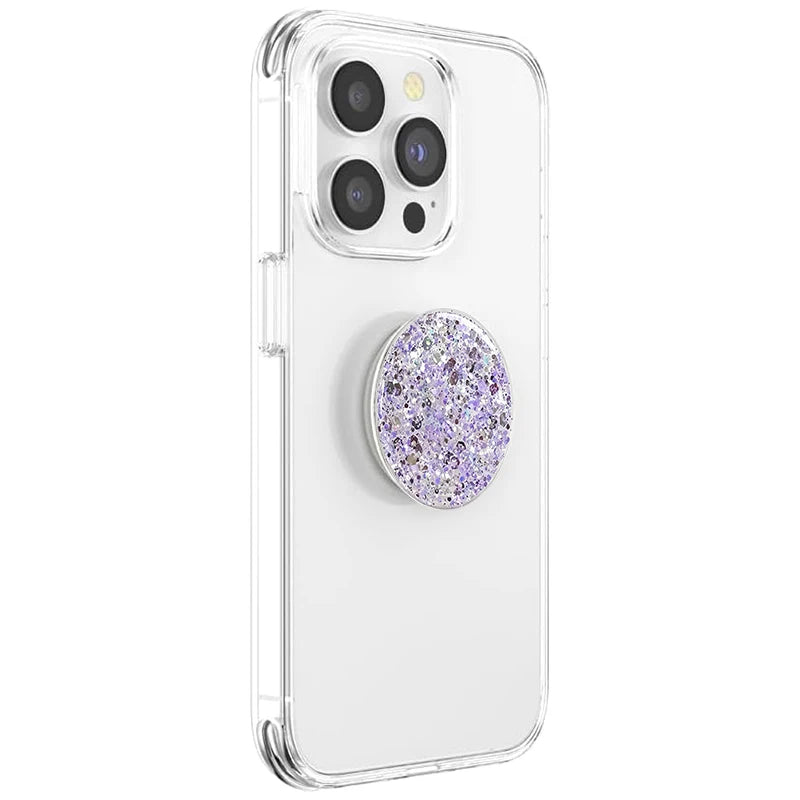 Glitter Phone Grip Socket Foldable Phone Holder Ring Holder With Adhesive for Iphone 17 16 15 14 13 Samsung Grip Tok Bracket