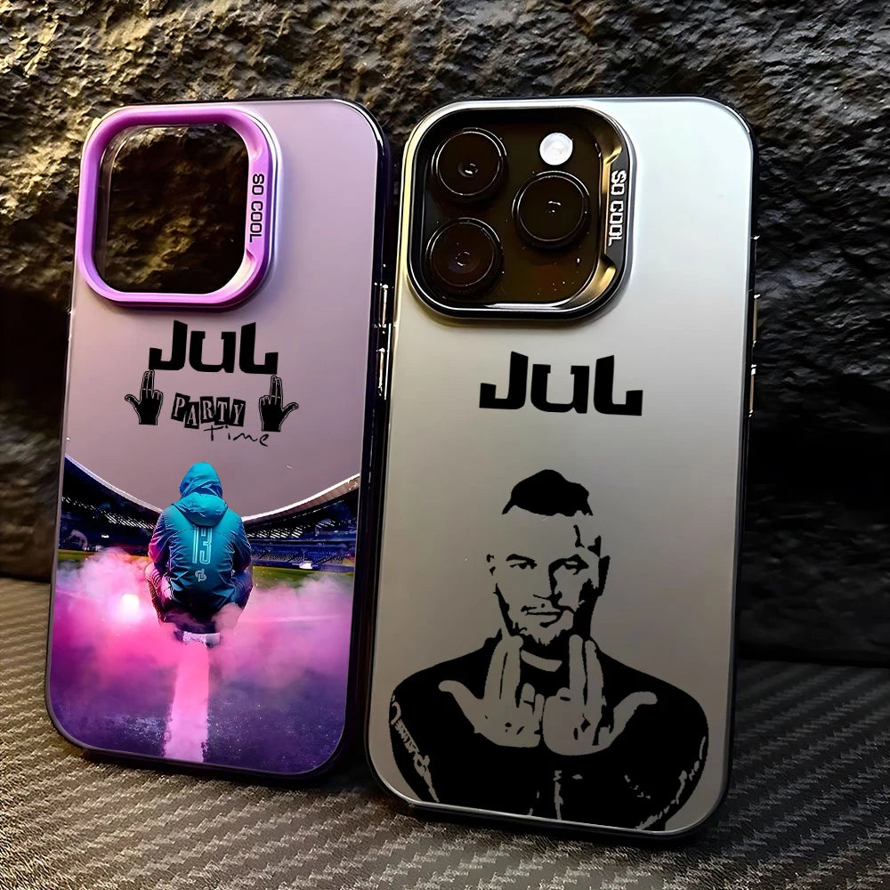 JuL C'est Pas Des Lol Rappers Phone Case For iPhone 17 16 15 14 13 12 11 mini Pro Max X XR XSMAX 8 7 Air Plus Anti Fall Matte