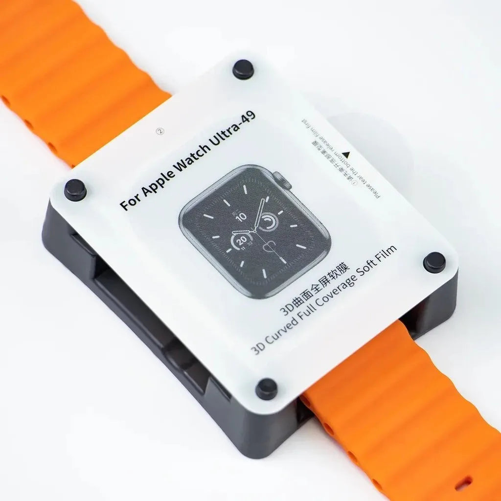 360 degree full coverage soft film screen protector compatible for Apple Watch Series 9 4 5 6 7 8 SE Ultra2 40/41/42/44/45/49 MM