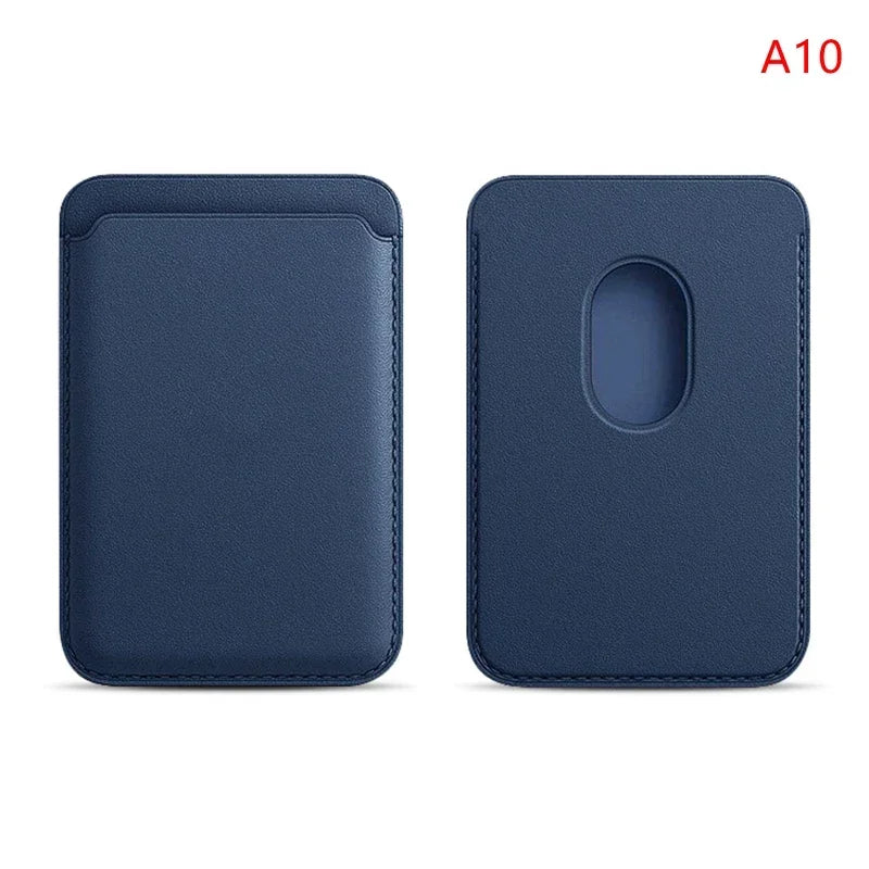 For Magsafe Accessories Magnetic Wallet Holder Leather Case For iPhone 13 12 14 15 16 17 Pro Max Card Holder Phone Purse Cover