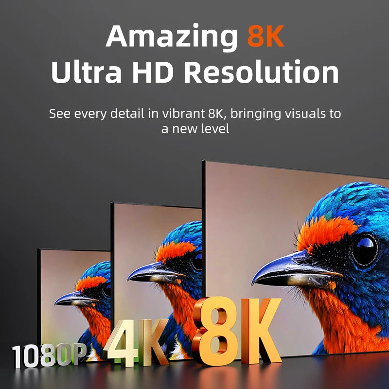 CABLETIME Ultra Slim HDMI 2.1 Cable 8K 60HZ 4K 120Hz 48Gbps  High Speed HDMI 3.8mm for PS5/Xbox Series X/Roku TV/HDTV/Blu-ray