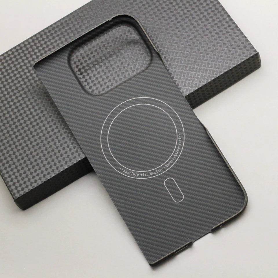 Kevlar Carbon Fiber Magnetic Case for Google Pixel 10 Pro Fold Cover Luxury Aramid Fiber Pixel 10 Pro Fold Magnetic Case