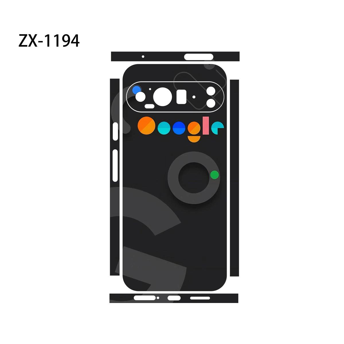Colorful Decal Skin for Google Pixel10 9 8 7 Pro 6 6pro Back Screen Protector Film Cover Case Macaroon Wrap Matte Sticker