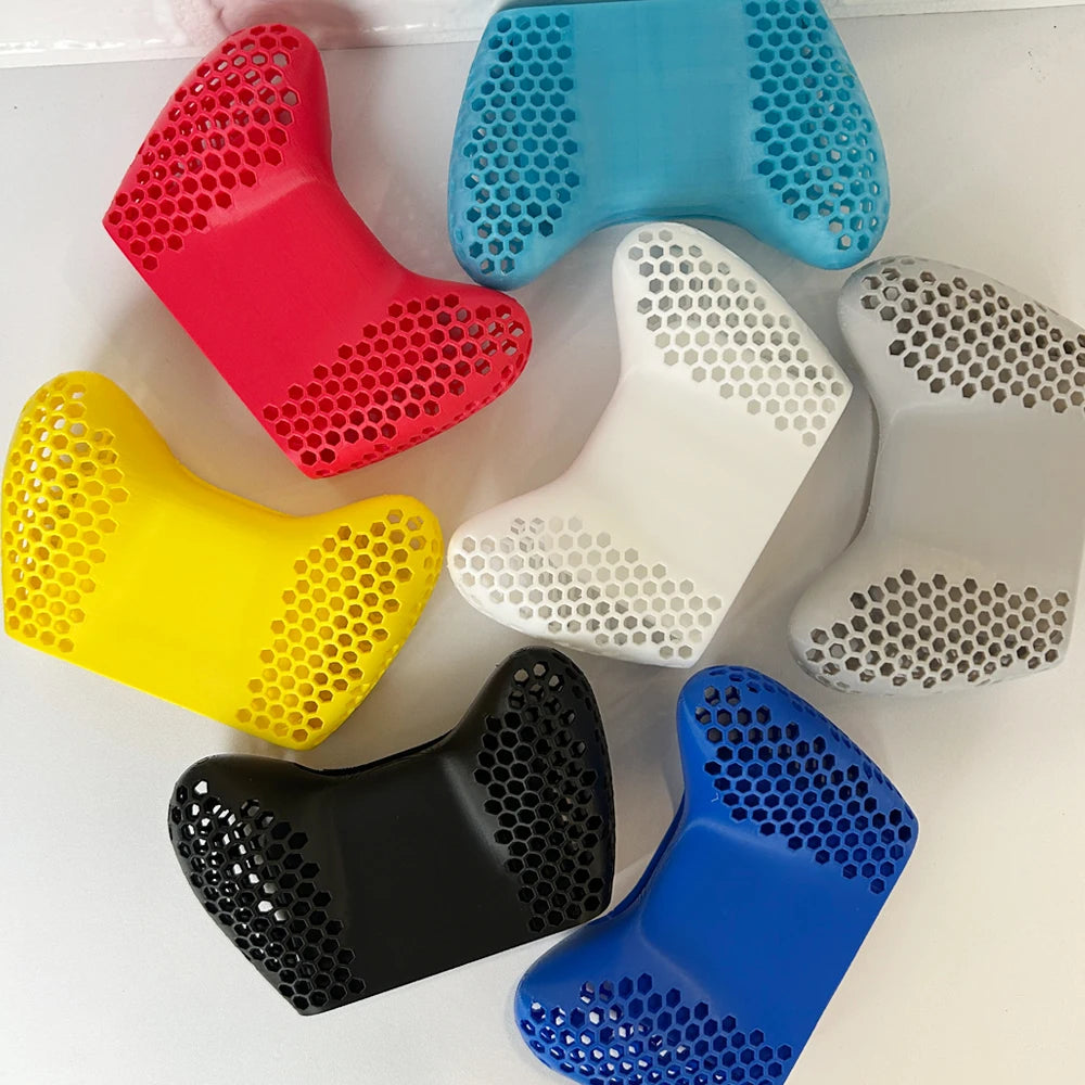 3D Printed Grip For R36S Console DIY Ergonomic Grip Handle R36 S Accessories Hollow Honeycomb Design More Comfortable Controller