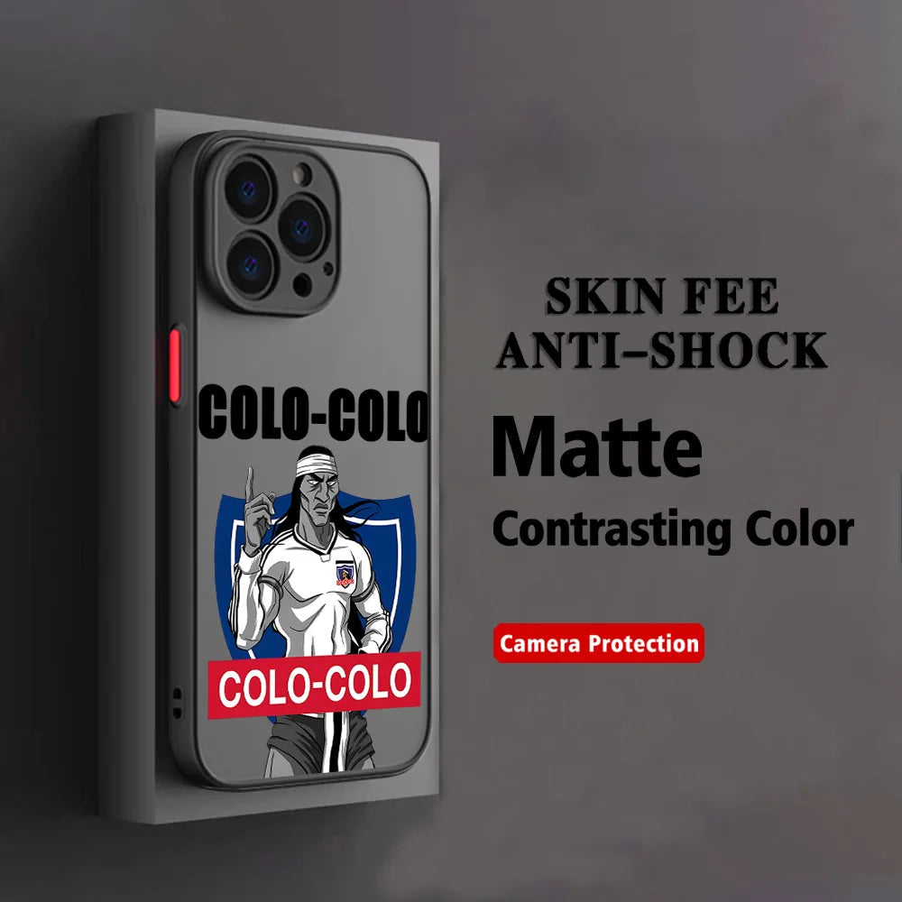 Phone Case For New Club Social Y Deportivo Colo iPhone 17e 17 16e 16 15 14 13 12 11 Mini Pro Air  Max XSMax  Plus Matte Clear