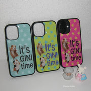 Korean Ins Cute Guinea Pig Stars Kawaii Phone Case For iPhone 17 16 15 14 13 12 11 Pro Max XR XS 7 8 PLUS 17air 16e Matte Cover