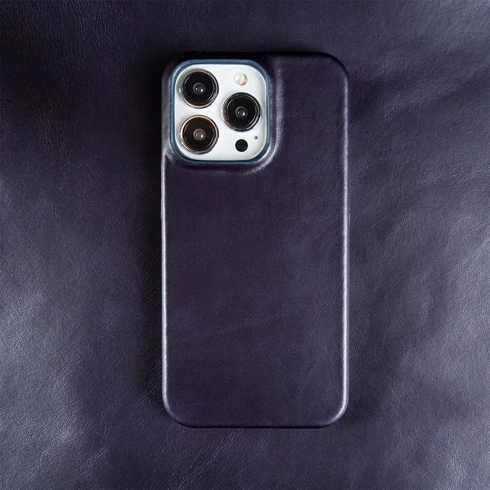 For Case iphone 16 Pro Max Cases Oil Wax Luxury Genuine Leather Cover For Iphone 17 16 15 14 13 XS Max X 8 Plus Phone Shell Capa