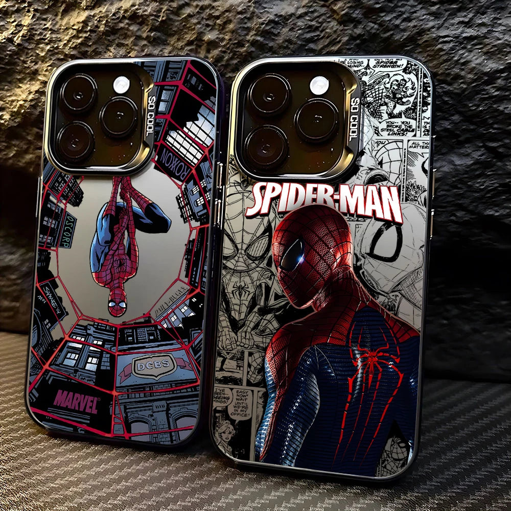 Cool Spiders Man Phone Case For Samsung Galaxy S26 S25 S24 S23 S22 S21 S20 Note20 FE Ultra Edge Plus 4G 5G Anti Fall Matte Cover