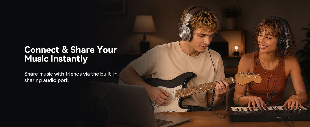 Oneodio A70 Gen 2 Wireless Bluetooth 6.0 Headphones With Hi-Res LDAC Audio 72Hrs Over Ear Studio Wired DJ Headset APP Support