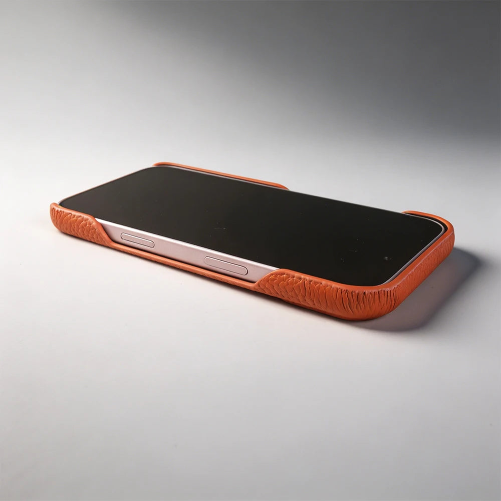 For Magsafe Lychee Pattern Genuine Leather Case for iphone 17 Pro Max Air 16 17e 16e 15 14 Plus 13 12 Mini Phone Case Back Cover
