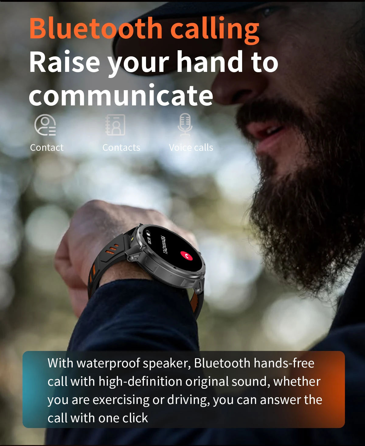 2026 New 1100mah AMOLED Smart Watch Men 170+Sport Fitness LED Flashlight IP69 Waterproof Bluetooth call GPS track Smartwatch iOS
