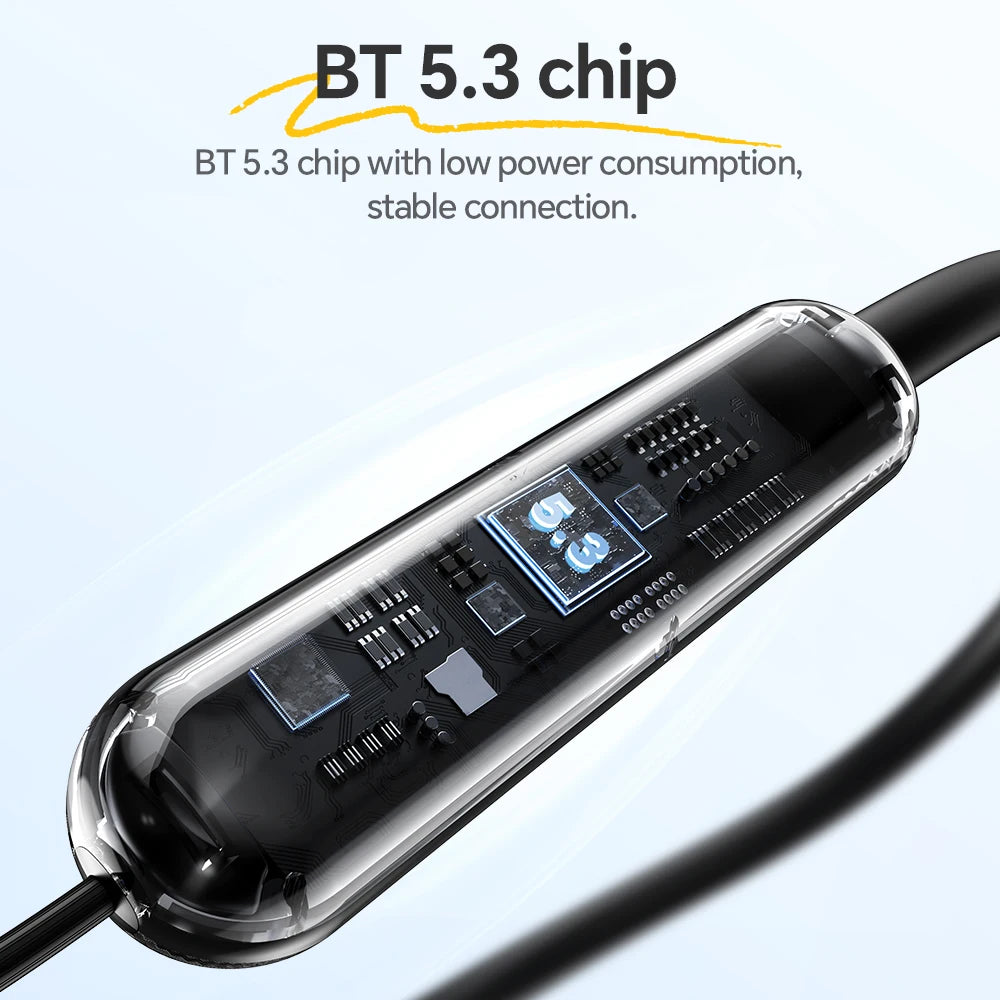 HOCO ES70 Neckband Headsets Bluetooth Wireless Headphones Outdoor Sport Earphones Portable Hifi Sounds Earbuds With Microphone