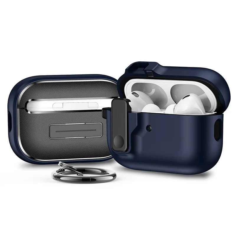 For Airpods 4 2024 Case Shockproof Cover Security Lock Protective Cover For Airpods Pro 2 2nd Generation For AirPods 4 Case