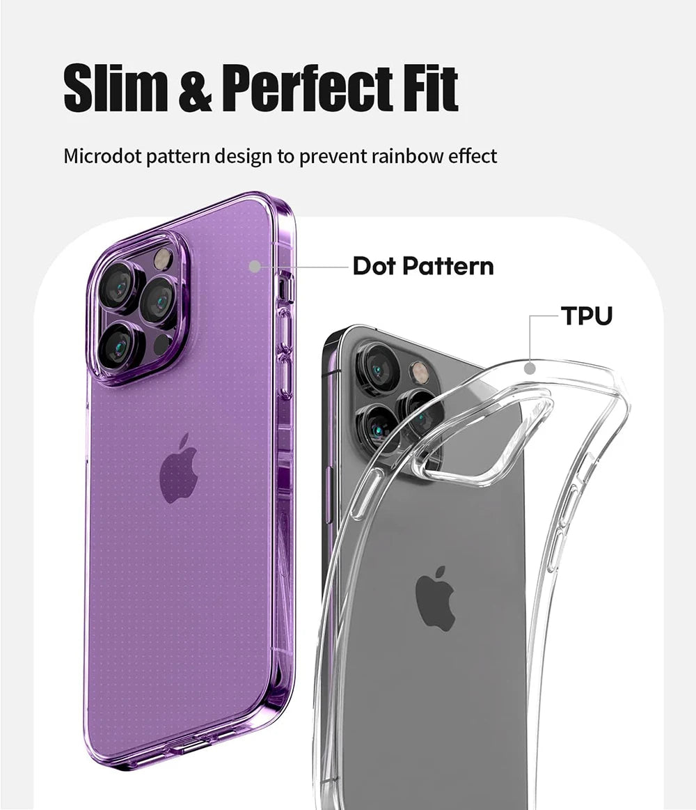 ORIGINAL SILICONE PHONE CASE FOR IPHONE 15 14 PLUS 13 12 MINI 11 PRO MAX ULTRA THIN SOFT CLEAR RUBBER SHELL JELLY BACK COVER TPU
