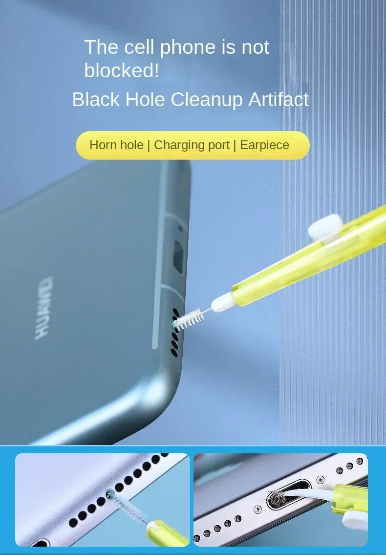 1PC Phone Charging Port Speaker Cleaning Kit, Dust Plug Cleaner Brush for iPhone 16 15 14, Xiaomi Samsung Earphone Clean Tool