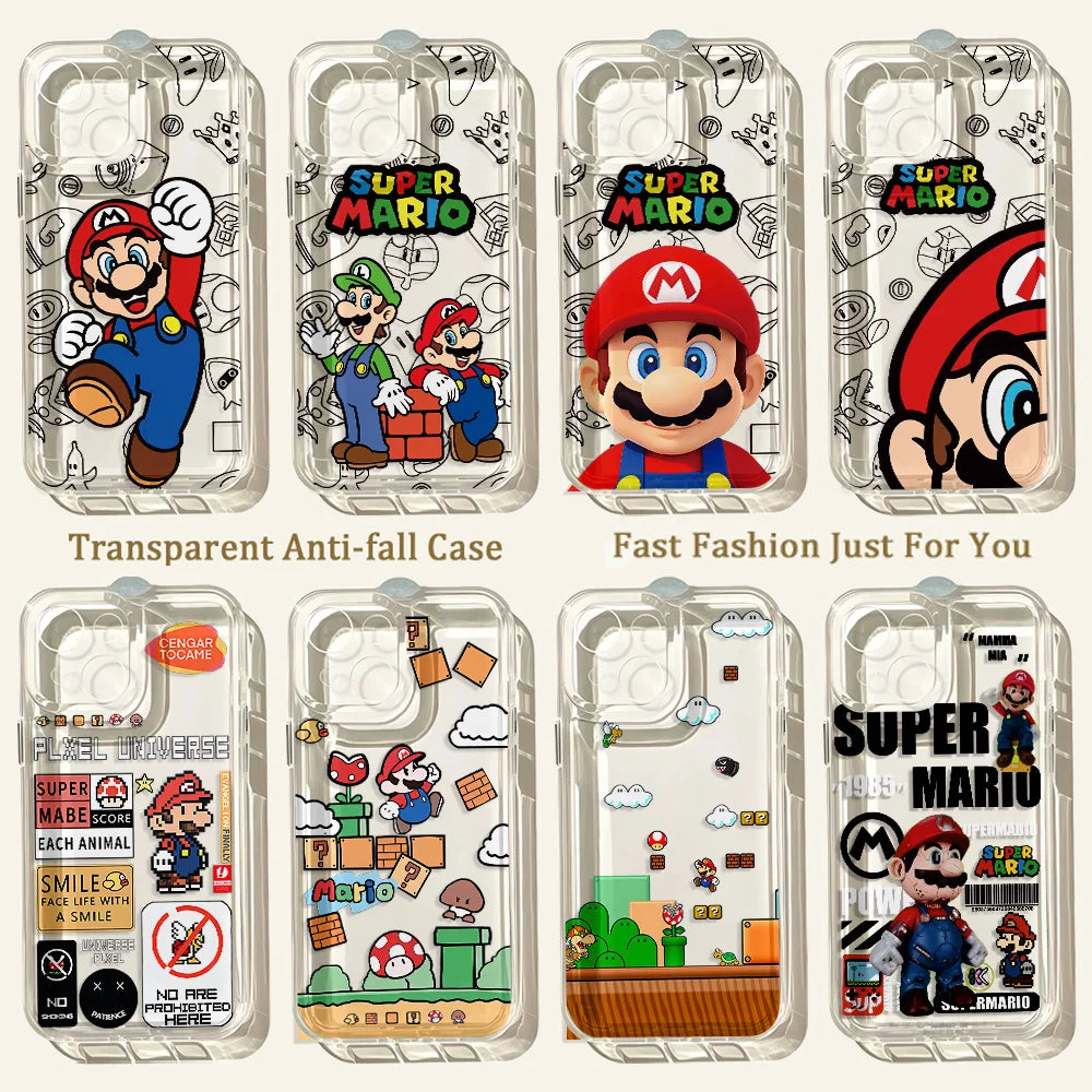 Hot Classic M-Marios Phone Case For Samsung Galaxy A37 A57 A16 A07 A17 A36 A26 A56 A55 A35 A54 A24 A14 A06 A05 A13 4G 5G