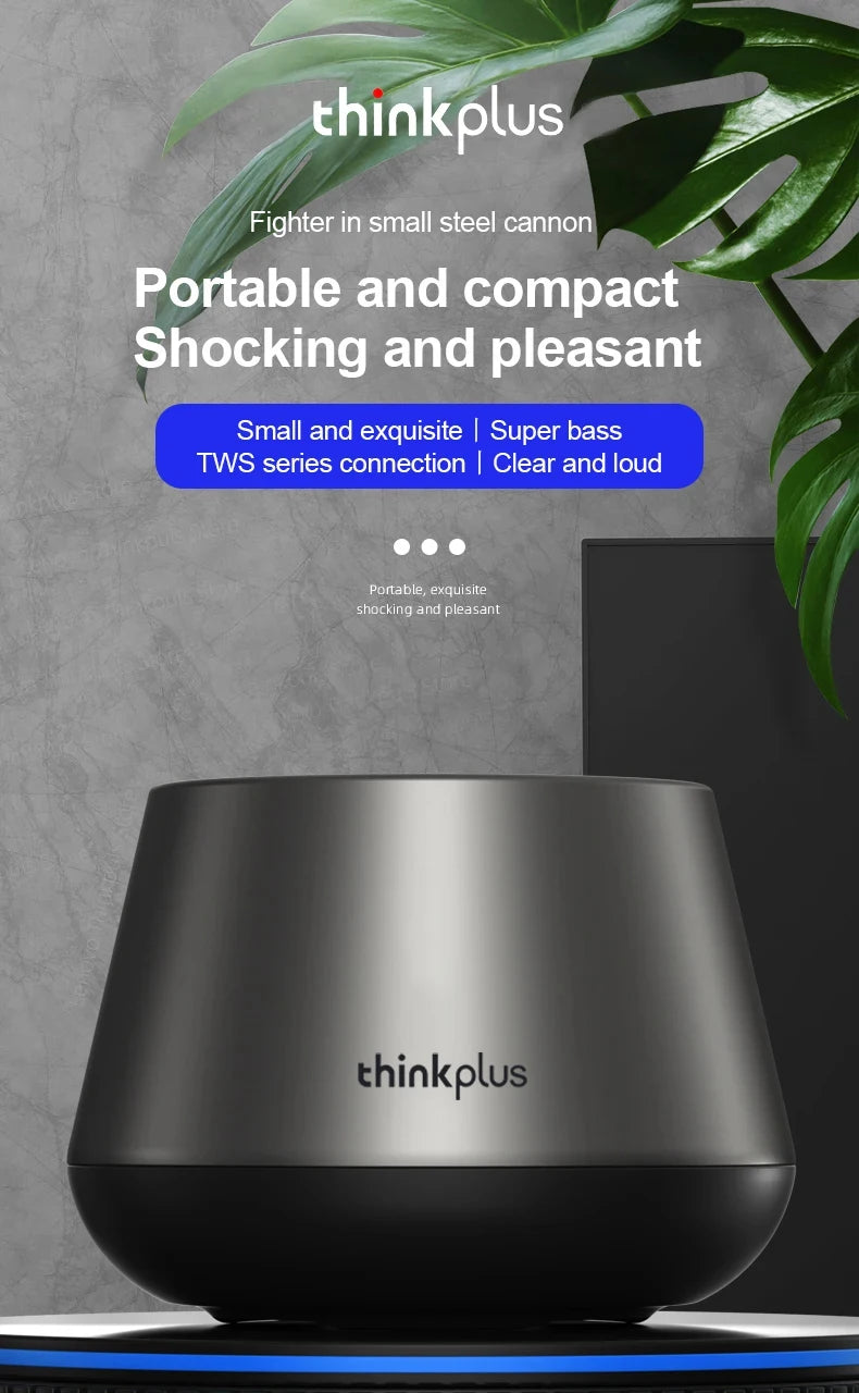 Choice Lenovo K3 Pro 5.0 Portable Bluetooth Speaker Stereo Surround Wireless Bluetooth Speakers Music Audio Player Loudspeaker