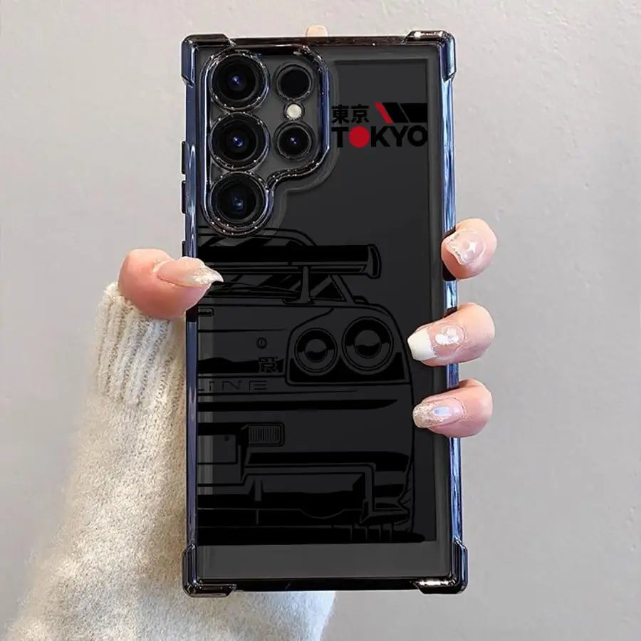 Phone Cover Case for Samsung Galaxy S25 S22 Ultra S24 S25Edge S23 S20 FE S21 Plus J-D-M Dream Car