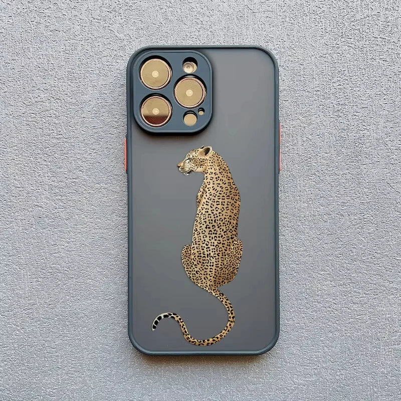 Cheetah Print Animal Vintage Leopard Phone Case For Samsung Galaxy S26 S25 Ultra S24 S23 FE S22 S21 Plus A56 A55 A54 A16 Cover