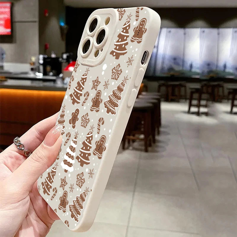 Christmas Tree Graphic Phone Case For Samsung Galaxy S26 S25 S24 S23 Ultra S22 Plus S21 FE A16 A35 A55 A34 A54 A33 A53 A52 Cover