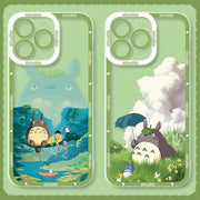 Phone Case For Samsung S26 S25 S24 S23 S22 S21 S20 FE Note20 Note10 Plus Ultra Lite Edge T-Totoros 5G Clear Soft TPU Cover