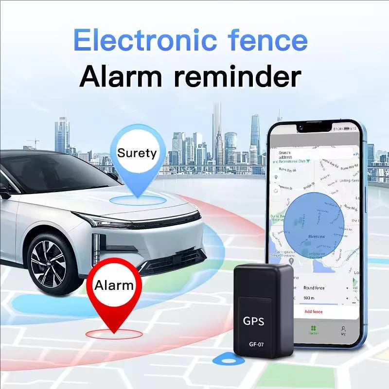 Mini GPS Tracker GF07 Car GPS Tracker Position APP Magnetic Real-time GPS Tracking Device Anti-lost Alarm Vehicle GPS Locator