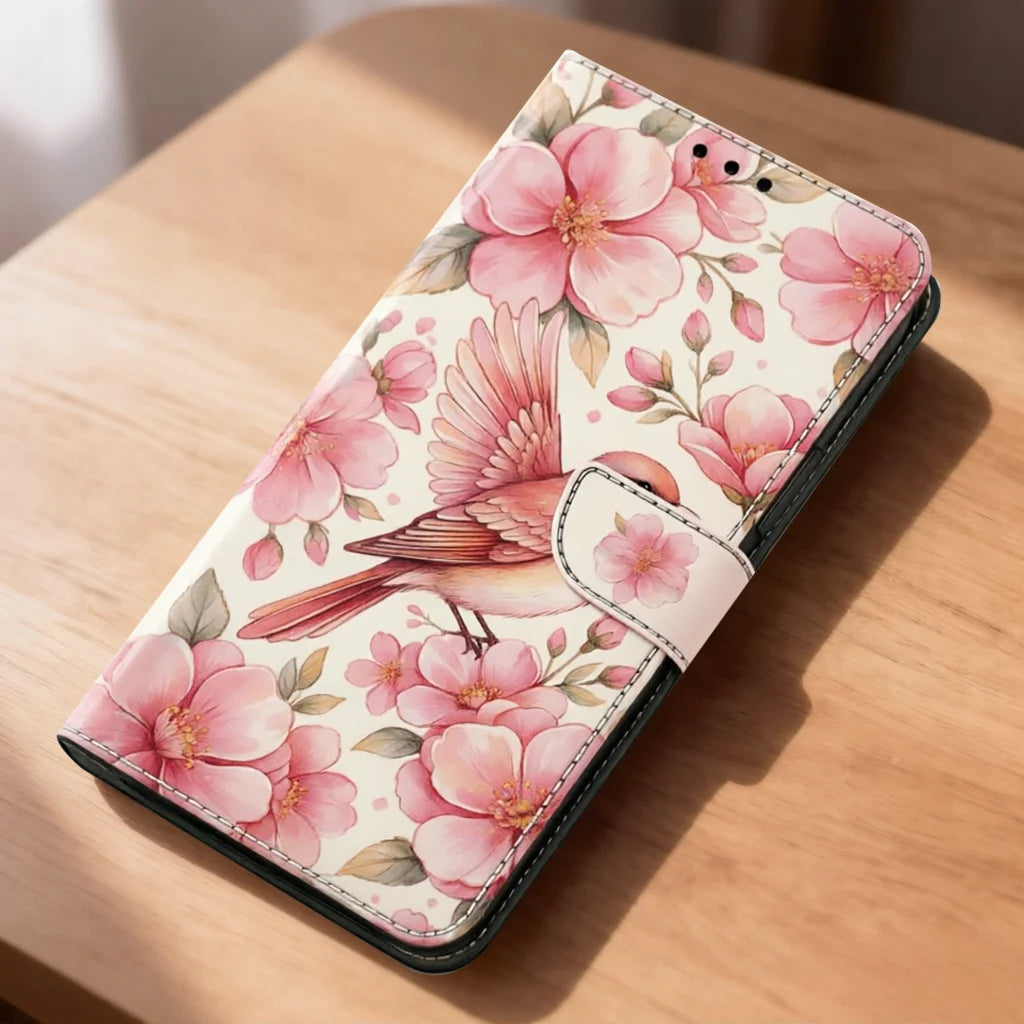 3D Magnetic Flip Leather Cover Wallet Case For iPhone 17 17e 16e 16 15 14 13 12 11 X Xr Xs 8 7 6 6s SE Mini Air Pro Max Plus