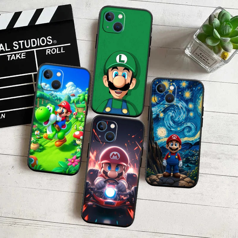 M-Marios New High-End Shell Phone Case for iPhone SE X XS XR 16E 17 11 Pro Max 8 7 6 6s Plus Air