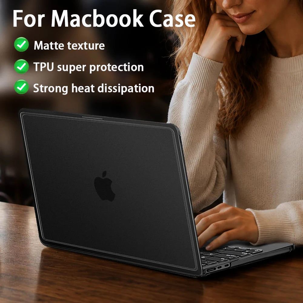 Laptop Case For MacBook Air 13/15 inch M5 M4 M3 M2 Chip 2026 Case,For Pro 14/16 inch M5 M4 M3 M2 M1 Pro/Max Chip 2026-2021
