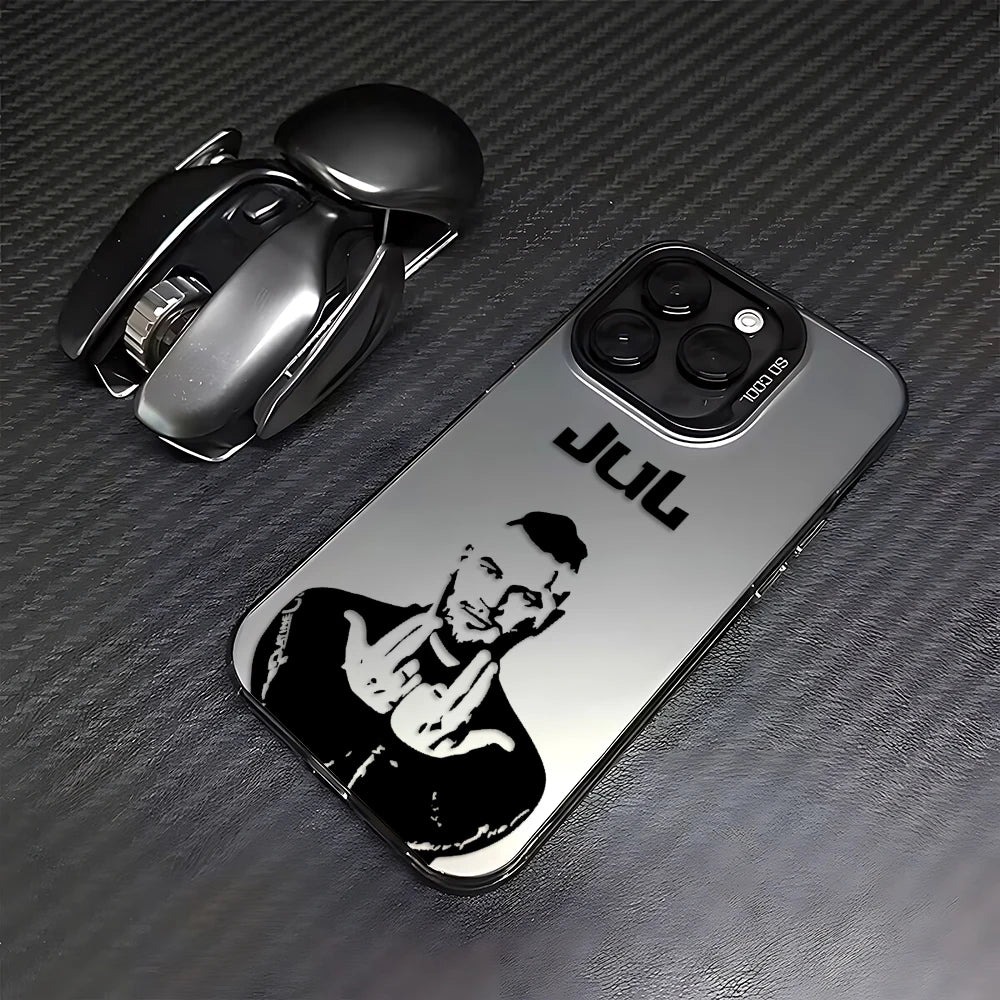JuL C'est Pas Des Lol Rappers Phone Case For iPhone 17 16 15 14 13 12 11 mini Pro Max X XR XSMAX 8 7 Air Plus Anti Fall Matte