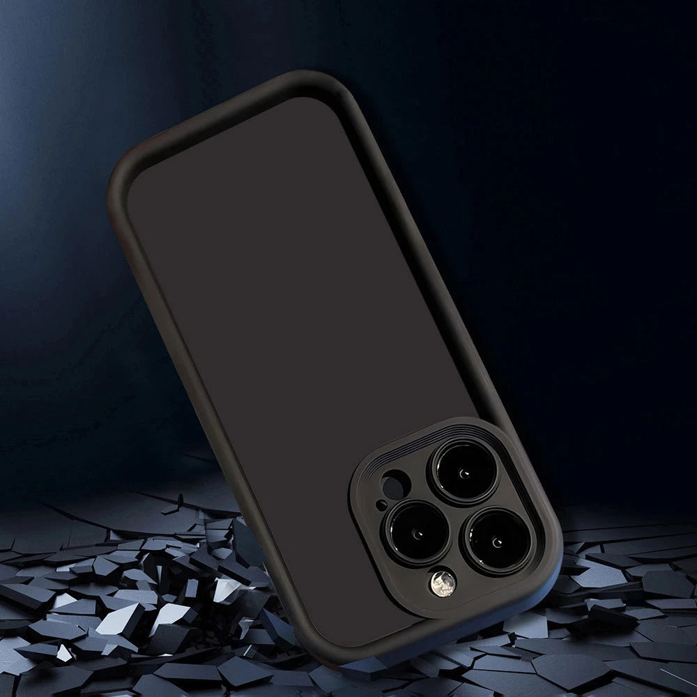 Soft Bumper Soft Silicone Phone Cases For iPhone 17 16 15 13 11 12 14 Pro Max Plus Air Cover Camera Protection Shockproof Case