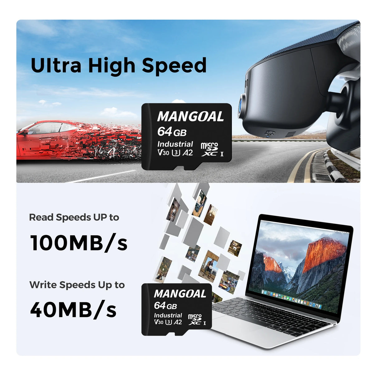 Mangoal 4K Dash Cam for Honda CR-V & CR-V Hybrid Gen6 Car Camera Recorder 2023-2026 (Model B) Night Vision WiFi & APP GPS