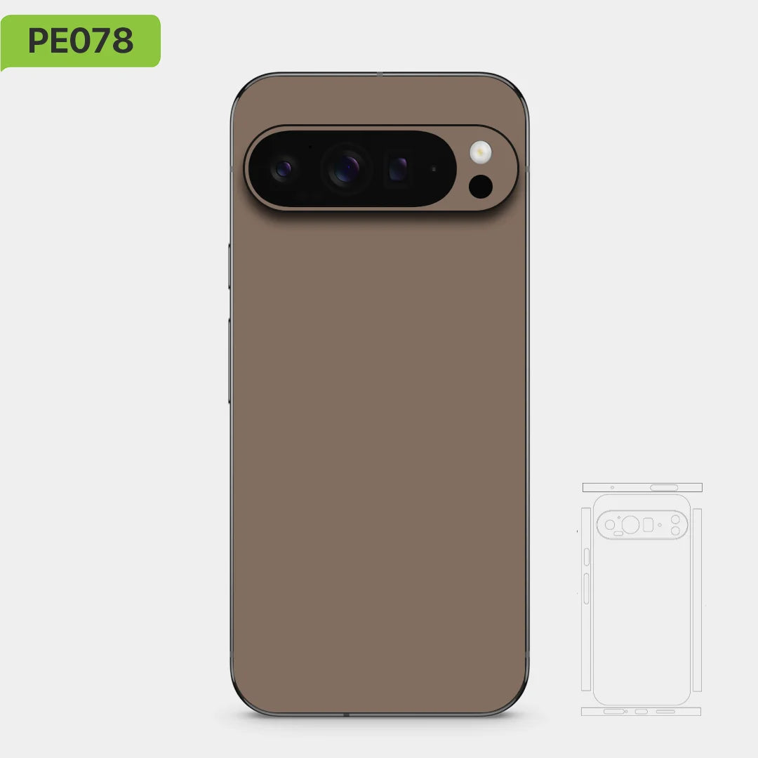 Plain Color Decal Skin for Google Pixel 10 9 8 8 Pro7A Back Screen Protector Film Cover Case Macaroon Wrap Matte Sticker