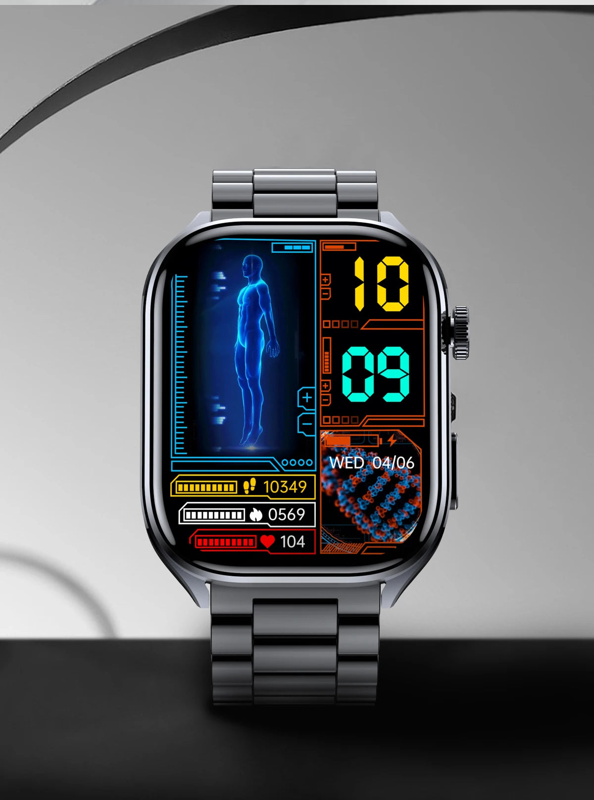 2026 New Accurate ECG Smart Watch Heart Health Analysis Blood analysis Blood Lipid Blood Pressure BT call Smart Watches For Men