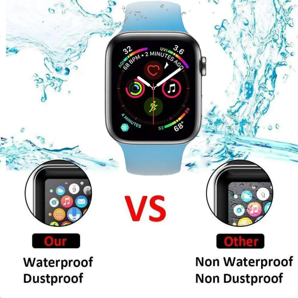 Screen Protector for Apple Watch series 9 SE 8 7 6 5 40MM 41MM 42MM 44MM 45MM 38MM Soft Film no glass IWatch Series 4 3 2 1